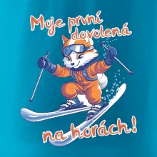 Moje první dovolená na horách oranžová liška