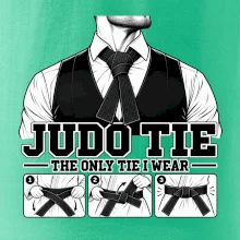 Judo tie jediná kravata