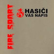 Hasiči (oheň,  Firesport, název sboru - vlastní nápis)