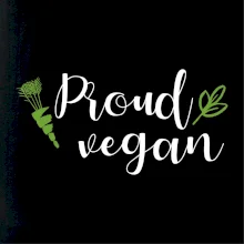 Proud vegan