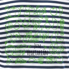 Jsem vegetarián - zelenina ve čtverci