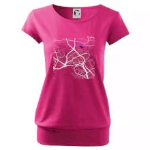 Praha - 14100 mapa s vodními toky