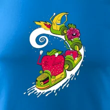 Milkshake vlak kreslený (Pecka design)