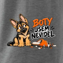 Boty jsem neviděl - štěně vlčáka