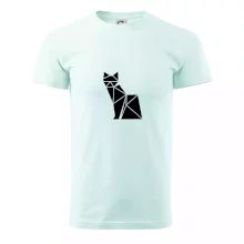 Origami kočka z boku