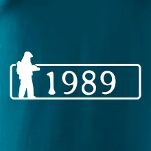 Hasič - ročník narození v rámečku