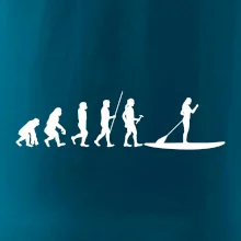 Evoluce paddleboard žena