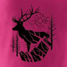 Jelen v lese křivky