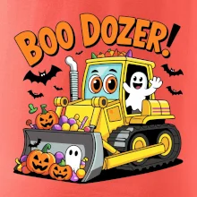 Halloweenský boo dozer