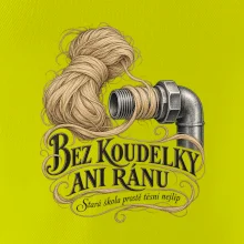 Bez koudelky ani ránu stará škola instalatéra