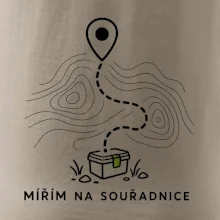 Mířím na souřadnice minimalistická trasa