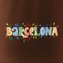 Barcelona Barevný nápis