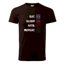 Eat sleep MTB repeat