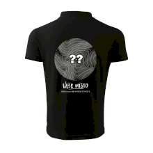 Vaše místo - vrstevnice v kruhu