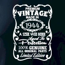 Vintage Etiketa - 1944