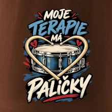 Moje terapie má paličky - srdce bubeníka