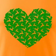 Vánoční jeleni v srdci