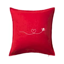 Dráha letu včely - srdce