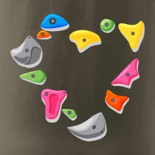 Lezení na stěně - srdce