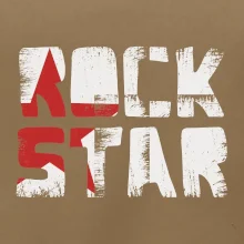 Rock star nápis