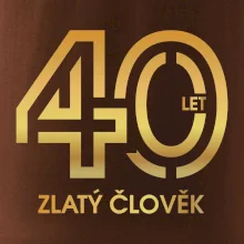 40 let zlatý člověk