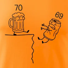 Pivo narozeniny - útes 70let