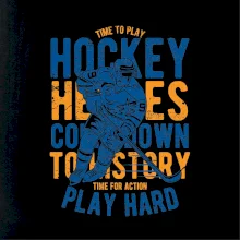 Time To Play Hockey