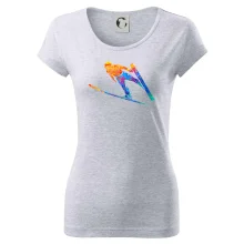 Skokan na lyžích splash