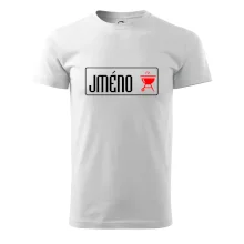 Triko na grilování s vlastním jménem