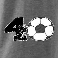 Fotbal kulaté narozeniny 40
