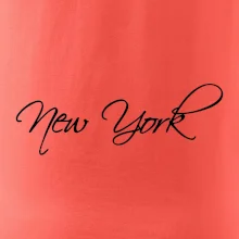 New York nápis psacím