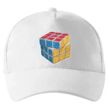 Rubikova kostka kreslená