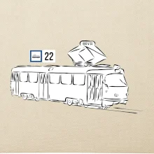 Tramvaj číslo 22