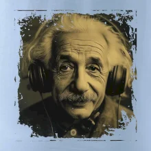 Albert se sluchátky Albert se sluchátky