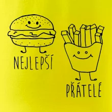 Nejlepší přátelé - Hamburger a hranolky