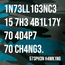 Test inteligence - Stephen Hawking