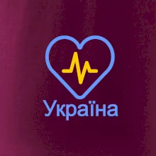 Moje srdce bije pro Ukrajinu - velké