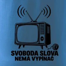 Svoboda slova nemá vypínač retro televize