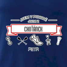 Jsem v pohodě jsem z ... (vlastní název a jméno)
