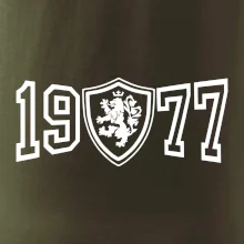 Narozeninový motiv - znak - 1977
