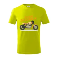 Budu závodník  žlutý cafe racer