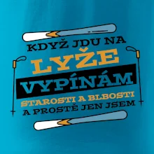 Když jdu na lyže, vypínám starosti