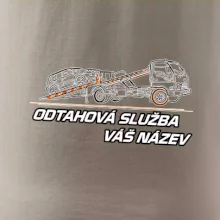 Odtahová služba - nakládání auta