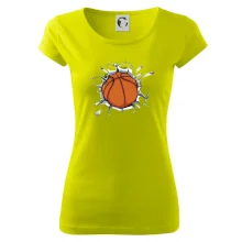 Basketbal míč v triku