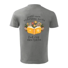 Jestli mám otevřenou knihu, tak vás neslyším