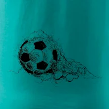 Fotbalový míč - kresba tužkou