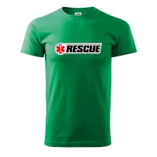 Záchranář rescue kříž červený Záchranář rescue kříž červený
