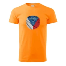 Hrdinové zdravotnictví - Česká vlajka (Pecka design)