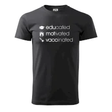 Educated motivated vaccinated