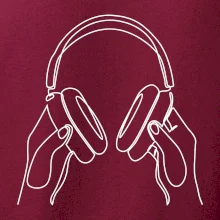 Sluchátka  jedním tahem